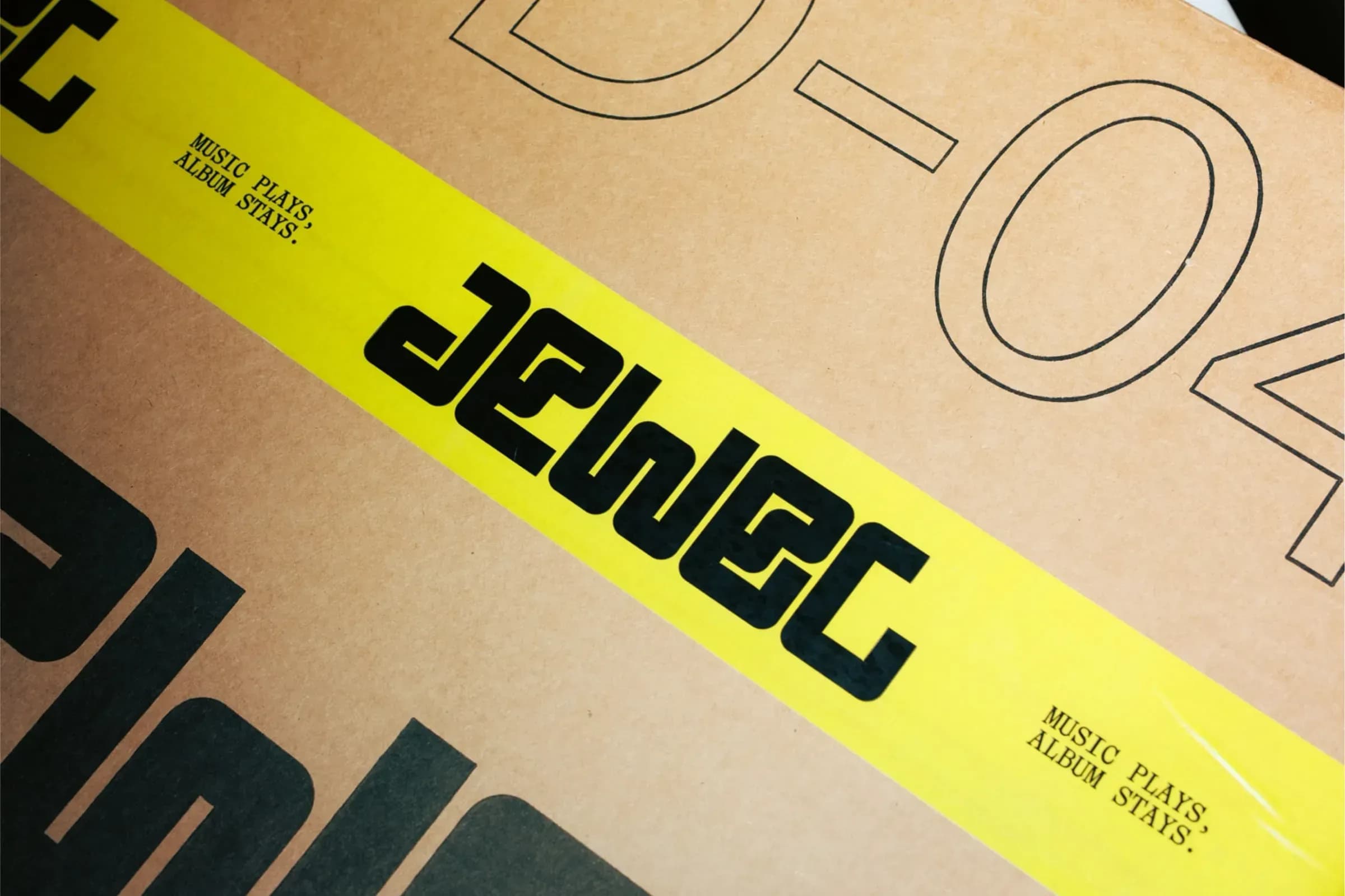 Tape on packaging on from Jewel