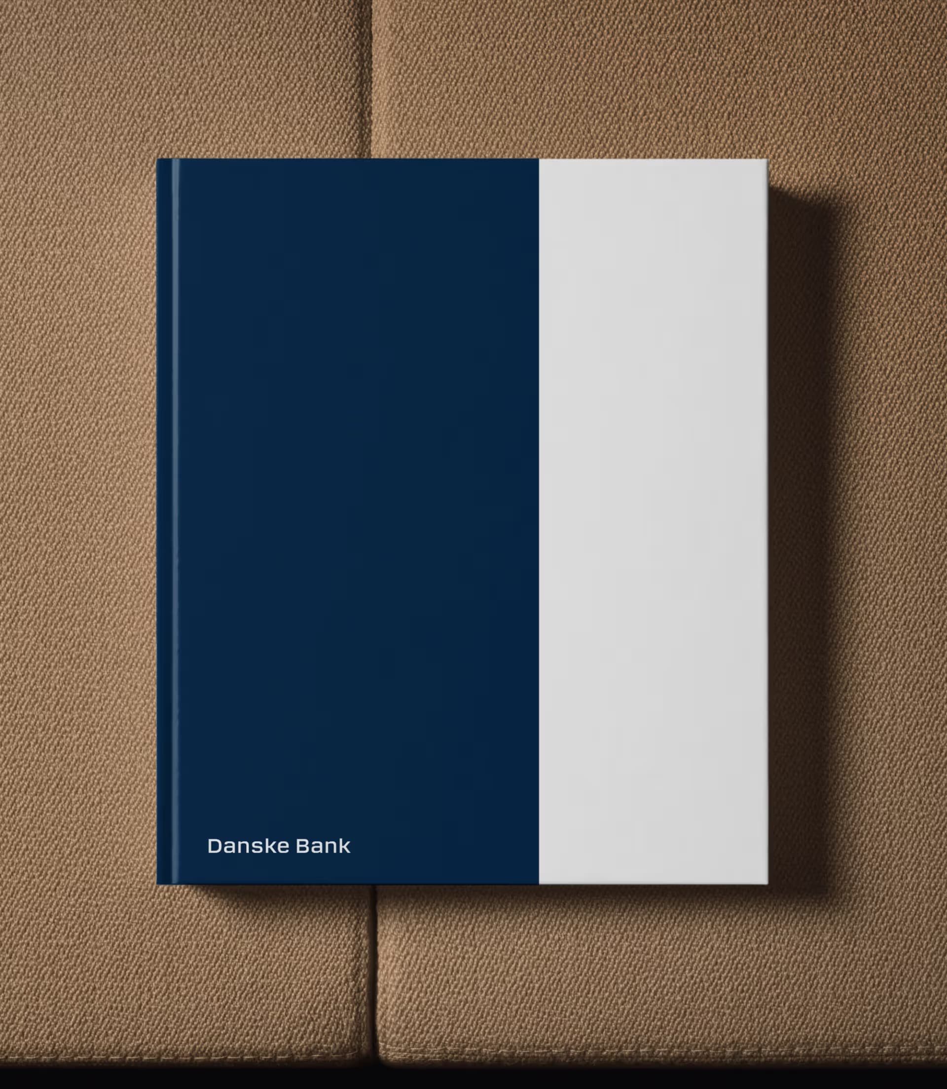 Visual identity applied on notebooks