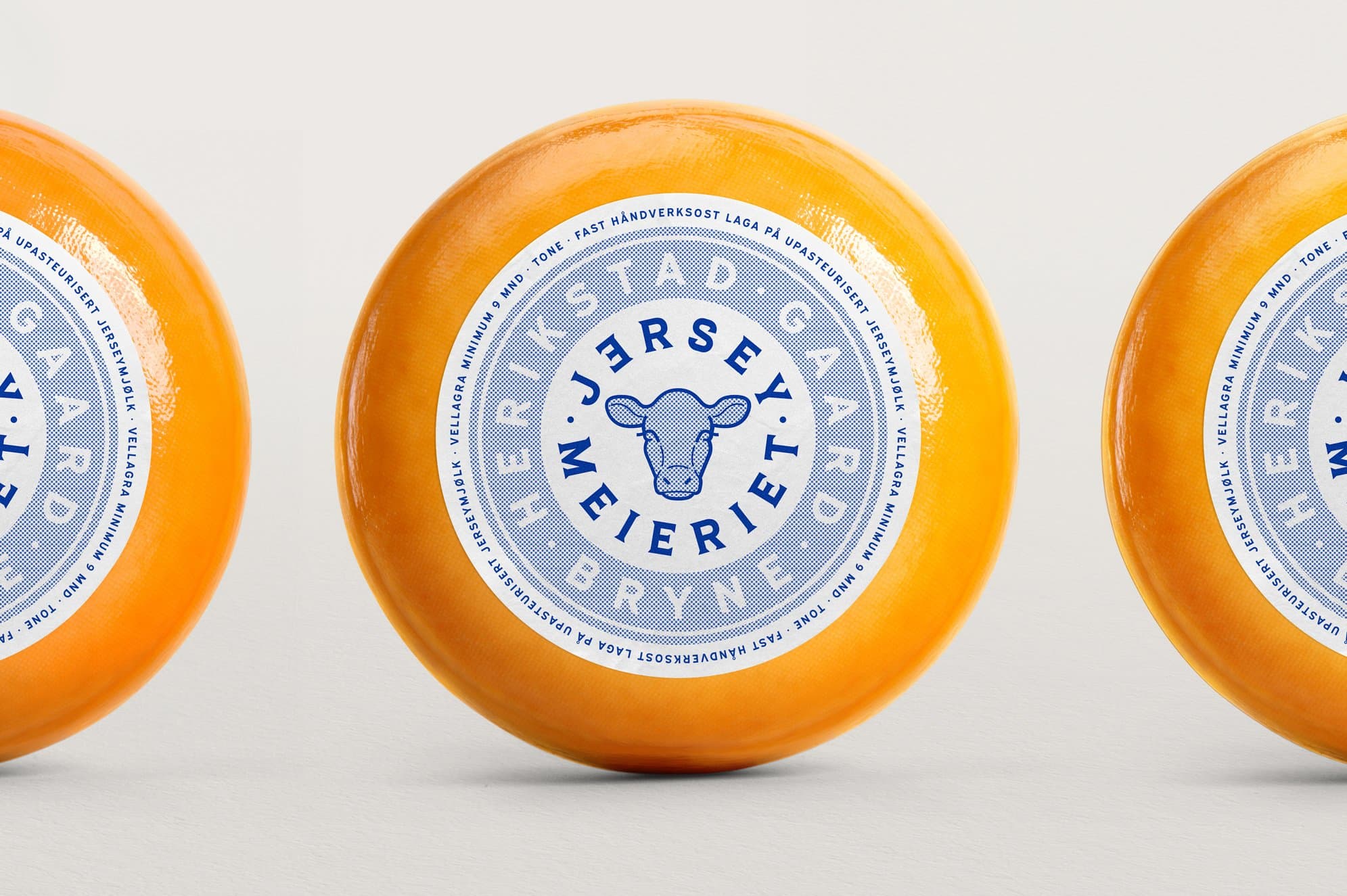 A block of cheese from Norwegian Jerseymeieriet