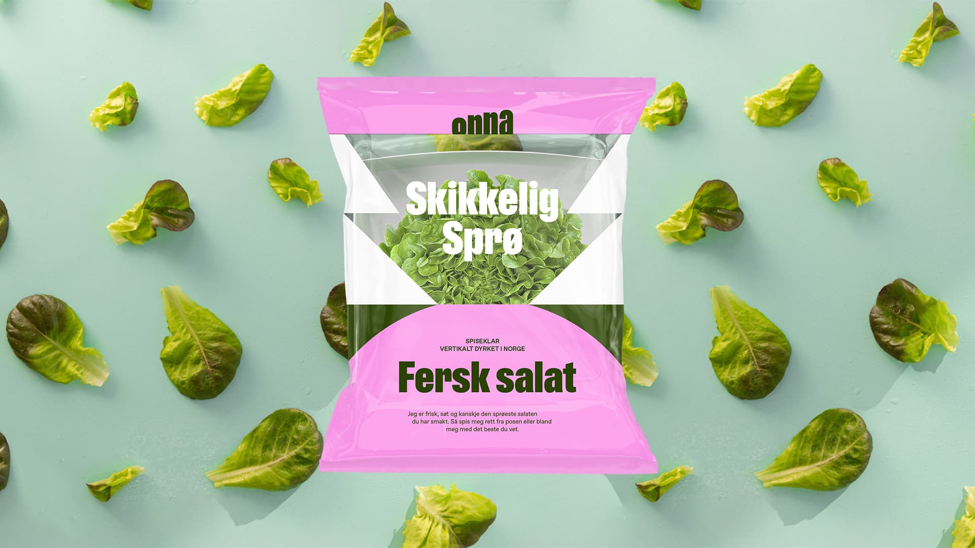 Packaging design for Onna by Norwegian design agency Goods